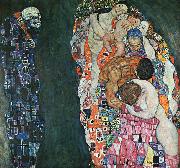 Gustav Klimt Death and Life oil painting on canvas